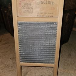 Antique Lingerie Wash Board