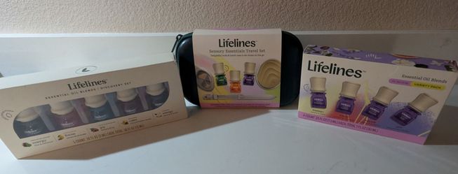 LIFELINES ESSENTIAL OIL BLENDS BUNDLE OF 3!