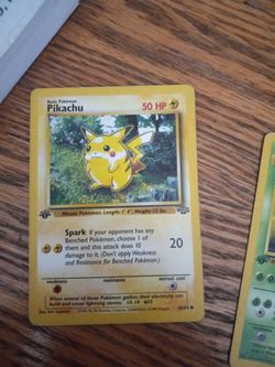 1st Edition Pickachu 