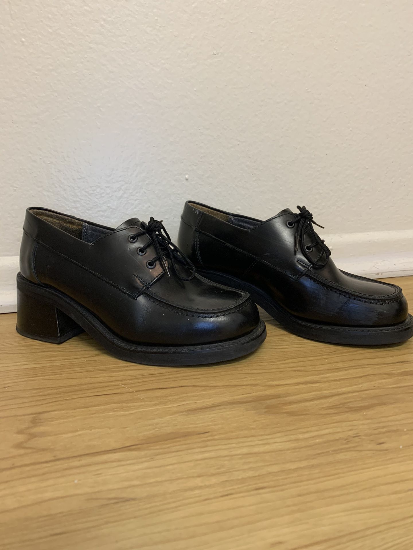 Black shoes. $8 per pair