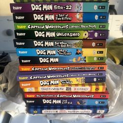 Dog Man Books Diary Of A Wimpy Kid Amazing Condition!! 