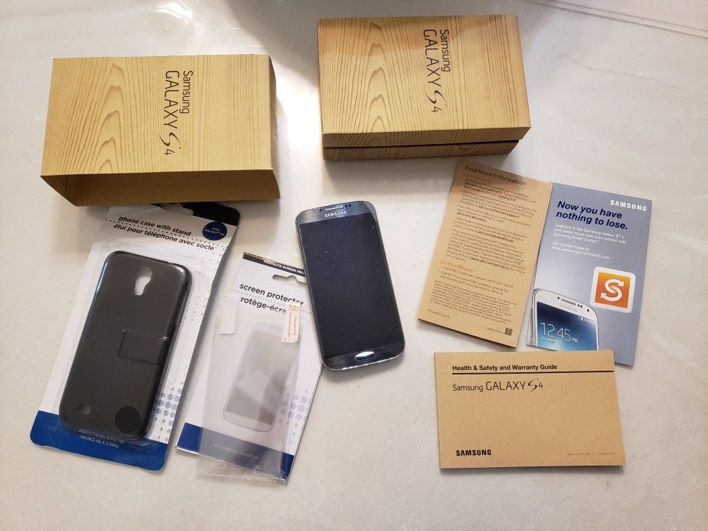 Unlocked Samsung Galaxy s4 16gb (in box)
