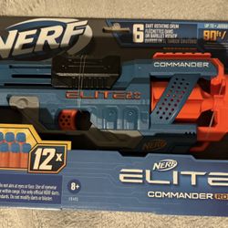 NERF Elite 2.0 Commander RD-6 Dart Blaster