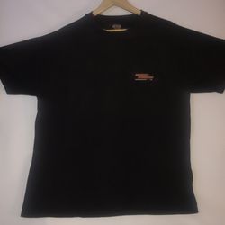 Harley Davidson Savanna Georgia Pocket T-Shirt 2000 Black Preowned