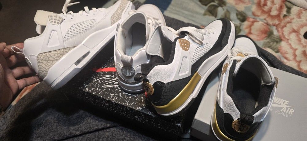 100 For Both Pair Of Jordan's Like New