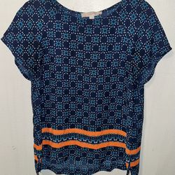 Blue Shirt Blouse 