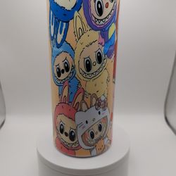 Labubu Stainless Steel Tumblers 20oz & Straw 