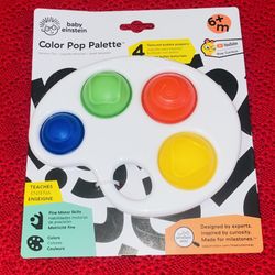 6+ MONTHS🔴🟢🌈🔵🟡 BABY EINSTEIN COLOR POP PALETTE⚪️🌈🎨✨EDUCATIONAL TOY🟢🟡🔵🔴✨
