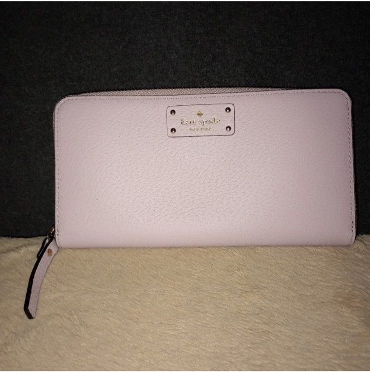 NWT Kate Spade Grove Street Pink Bonnet wallet