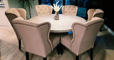 Arhaus dining chairs 6