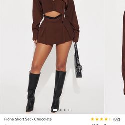 Fashion Nova Skirt Set