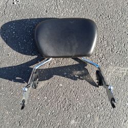 Back Rest For Late Model Touring Bike 