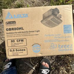 Abanico Para Bano Con Lus