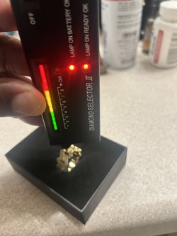 Gold Moissanite Ring Size 9