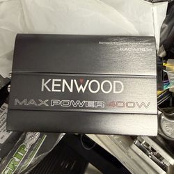 Kenwood 4 Channel Amp 