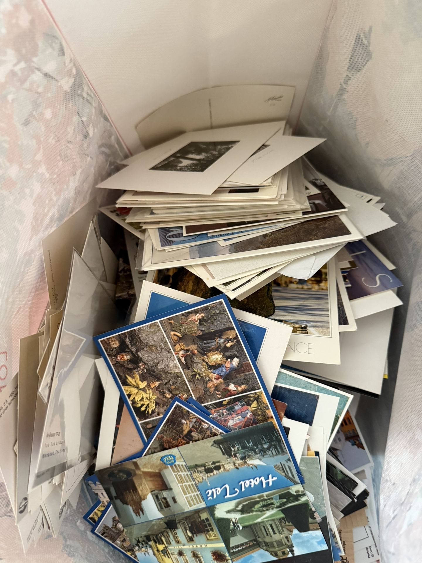 Bag Of Travel Postcards From Around The World
