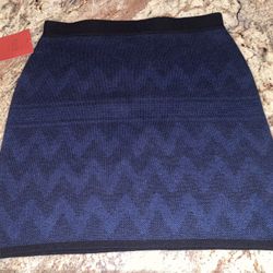 Blue Sweater Skirt 