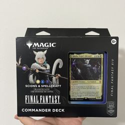 Magic the gathering Final Fantasy Commander Deck