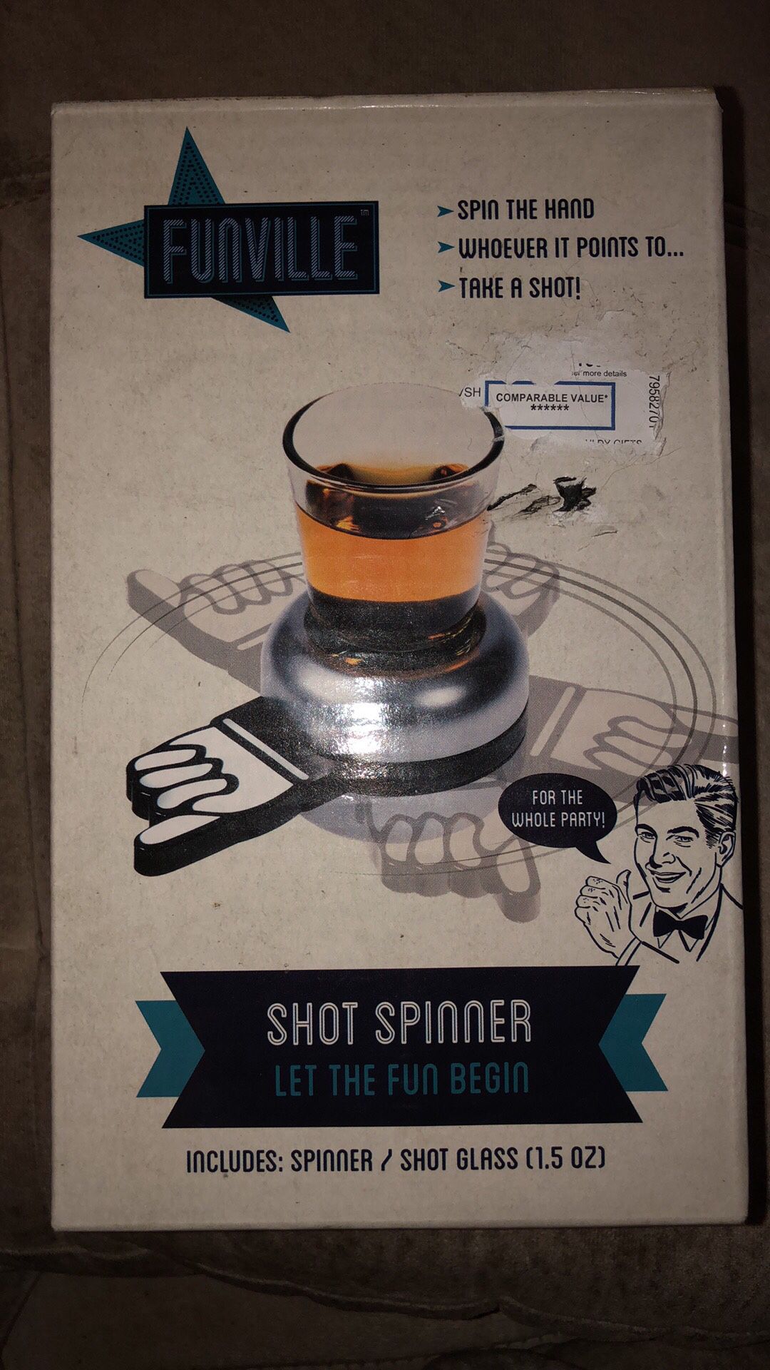 Shot spinner game