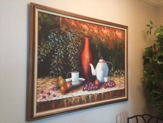 Oil painting wall decor