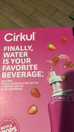 Cirkul 32 oz Stainless Steel Bottle Starter Kit