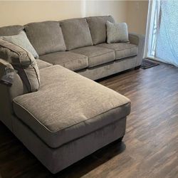 Altari Alloy 2pc Sectional Sofa w/ Chaise