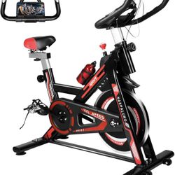 B-125/126 Naspaluro Exercise Bikes, Stationary Indoor Fitness Bike Cycling