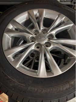 20” Cadillac rims and new tires