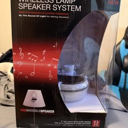 Wireless Lamp Speaker System 