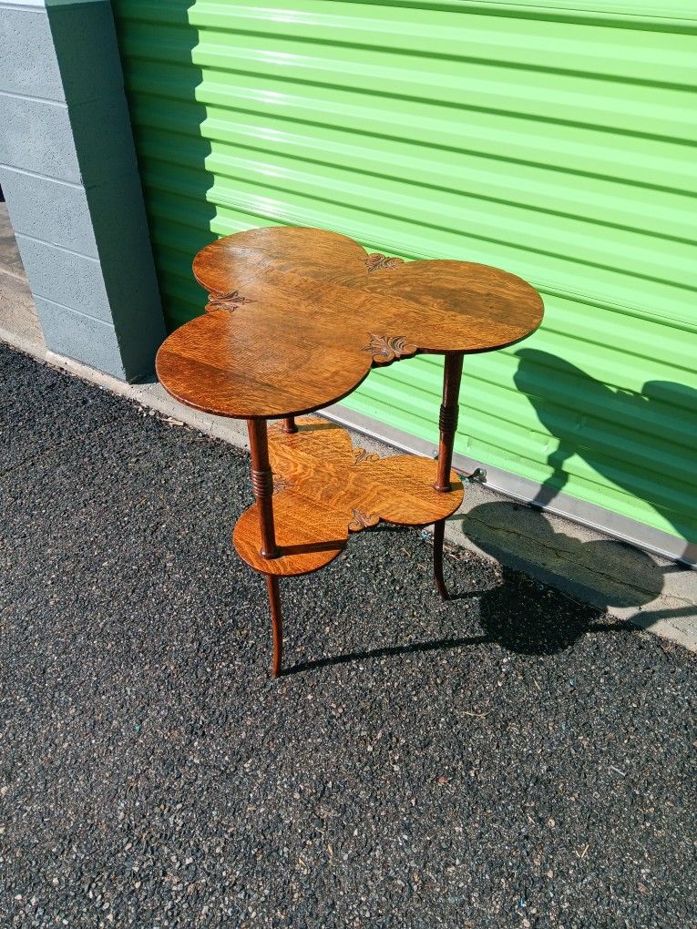 Antique Clover Leaf Table
