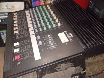 Powered PA console