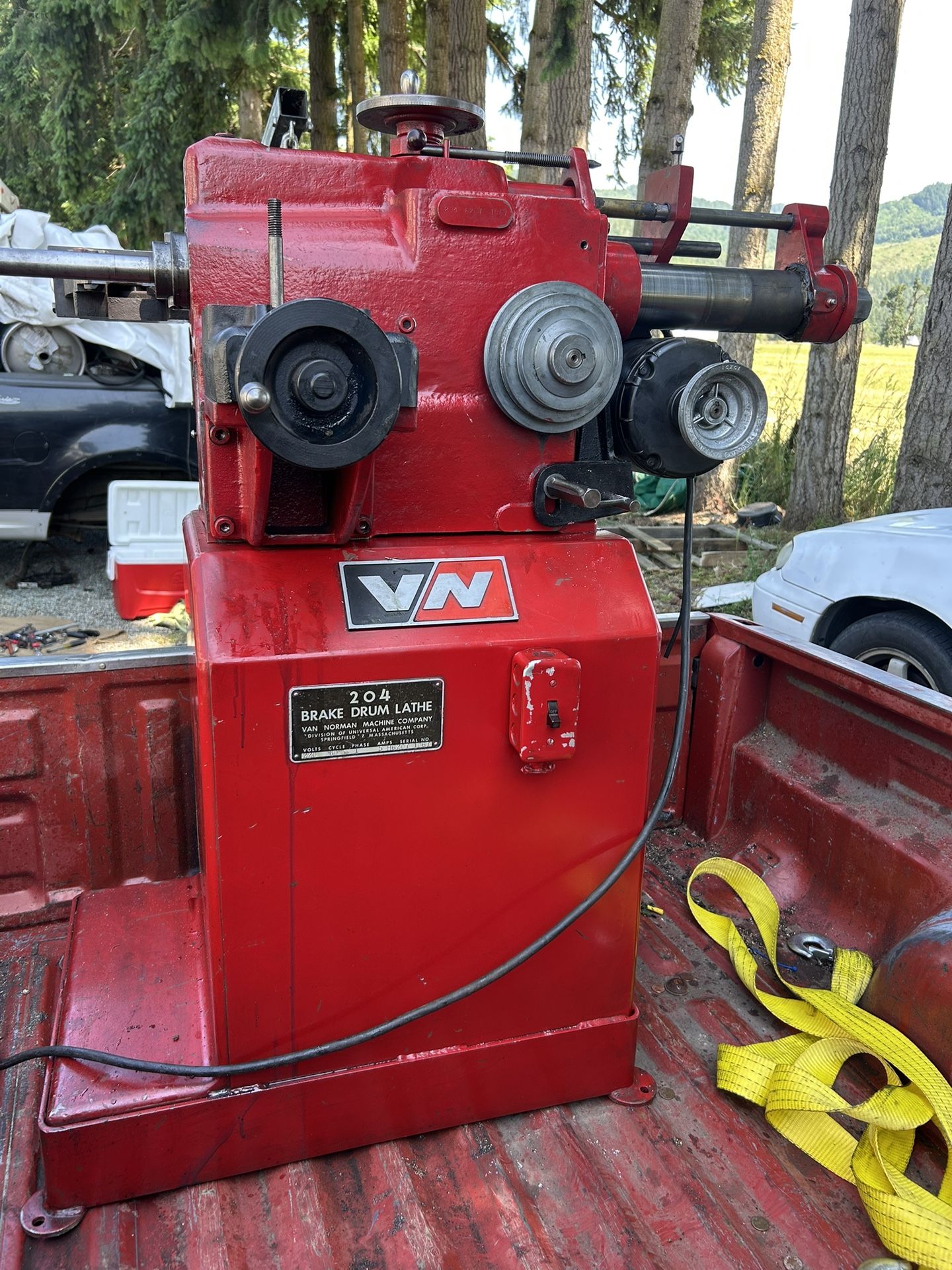 Brake Lathe “Van Norman-204” Disk & Drum