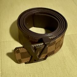 Louis Vuitton LV Initials Brown Belt
