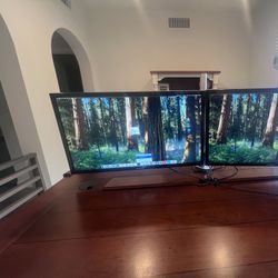 One Samsung 28” 4k Computer Monitor LU28E590DS