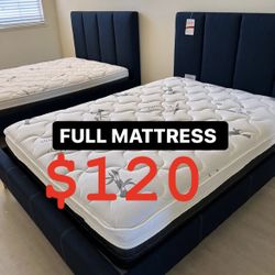 New Full Mattress Only $120