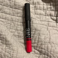 NARS red lip satin lipstick