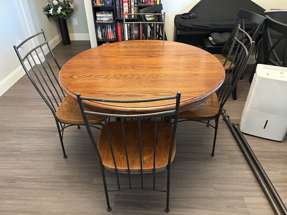 Dining Table And Four Chairs