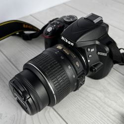 Nikon D3300 24.2MP Digital SLR Camera With 18-55mm Lens