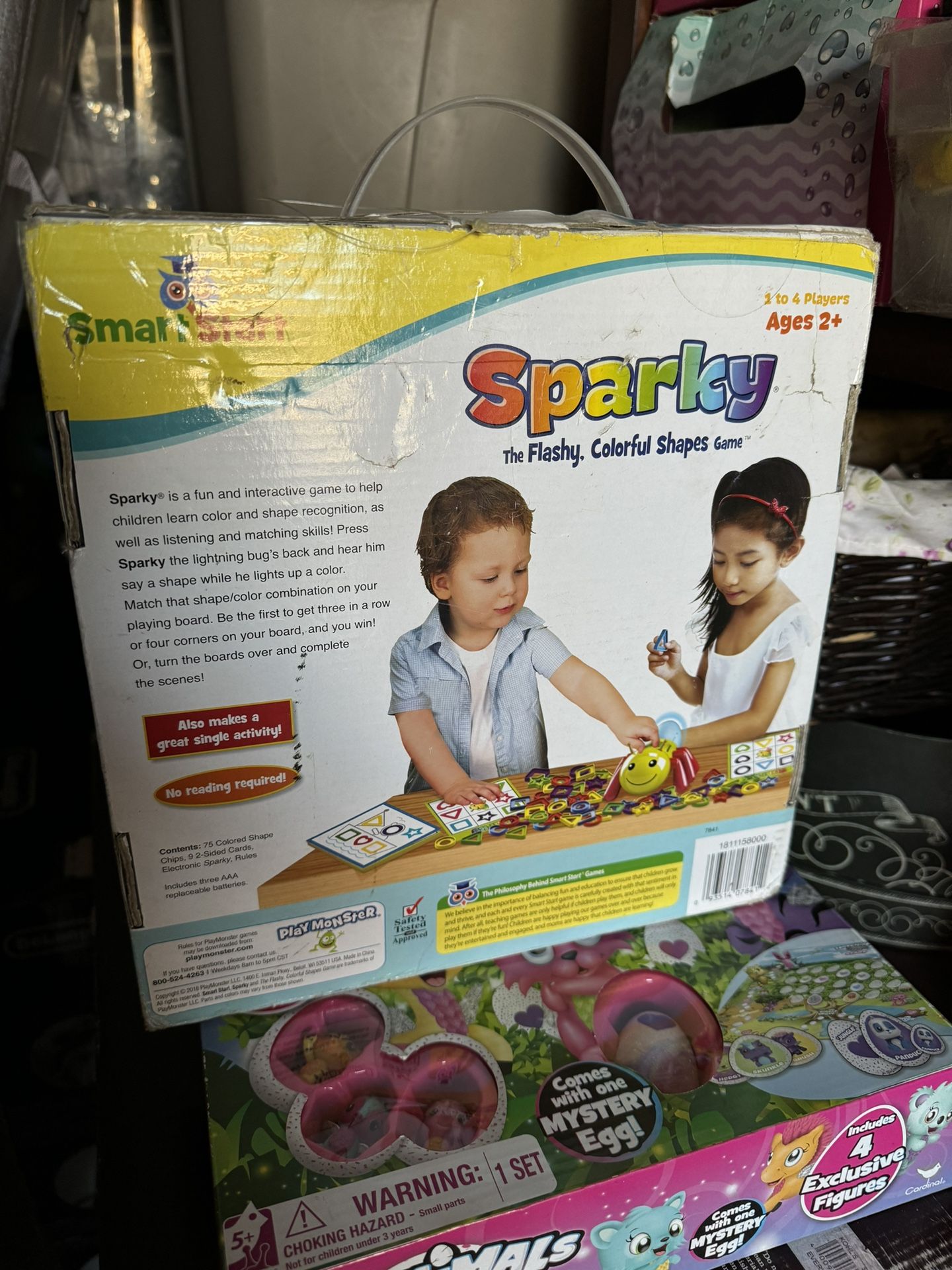 Sparky The Flashy, Colorful Shapes Game™