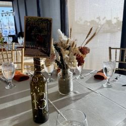 Table Number Centerpiece