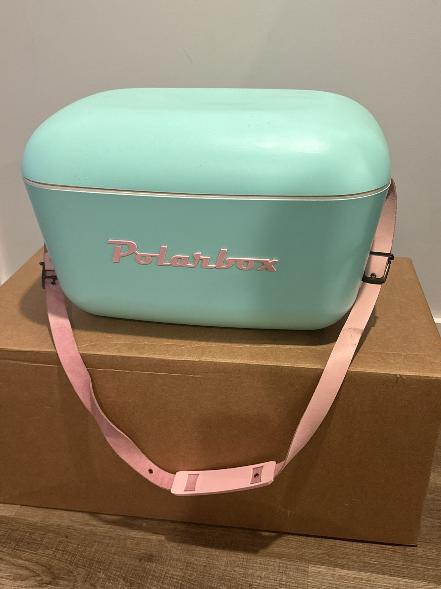 Retro Beach Cooler Vintage Picnic Lunch Box Bag Portable Cooler Travel Camping Hiking 90s Style Ice Chest