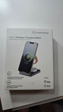 3-in-1 Wireless Charging Stand MagSafe Compatible