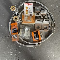 Steel Braided Air Lines For Rear Duals