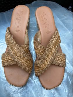 Brown Wedge Sandal