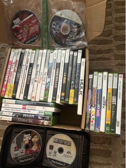 Ps2, Wii, Xbox 360, GameCube game bundle