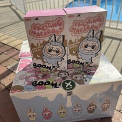 Labubu exciting macaron sealed single box