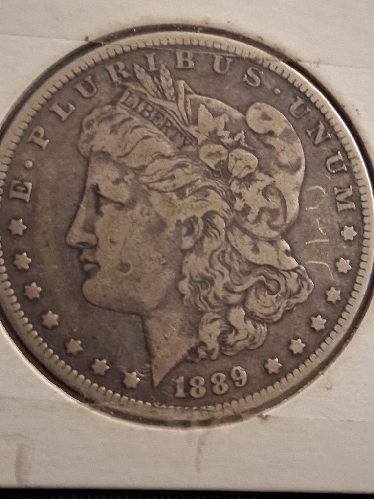 1889-O MORGAN SILVER DOLLAR