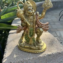 alikiki Hindu God Flying Hanuman Statue