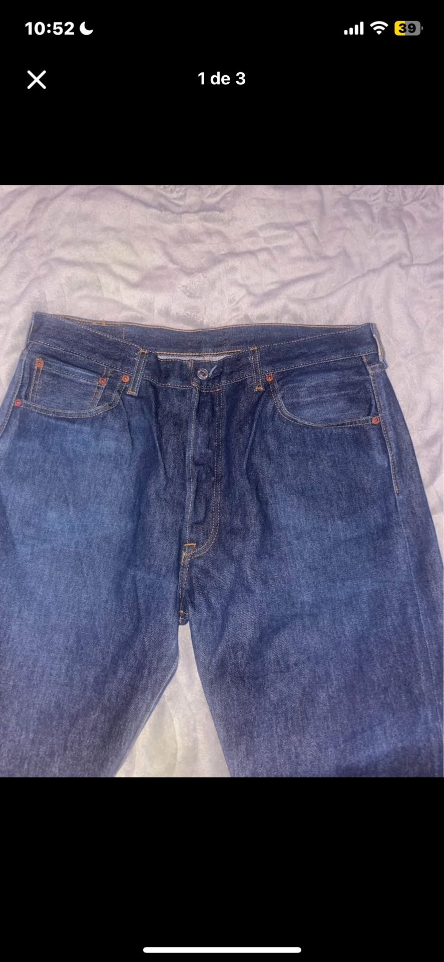 Levis 501 Blue