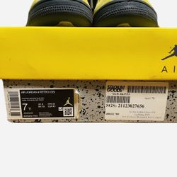 Jordan 4 Retro "Lightning" (GS) - Size 7Y